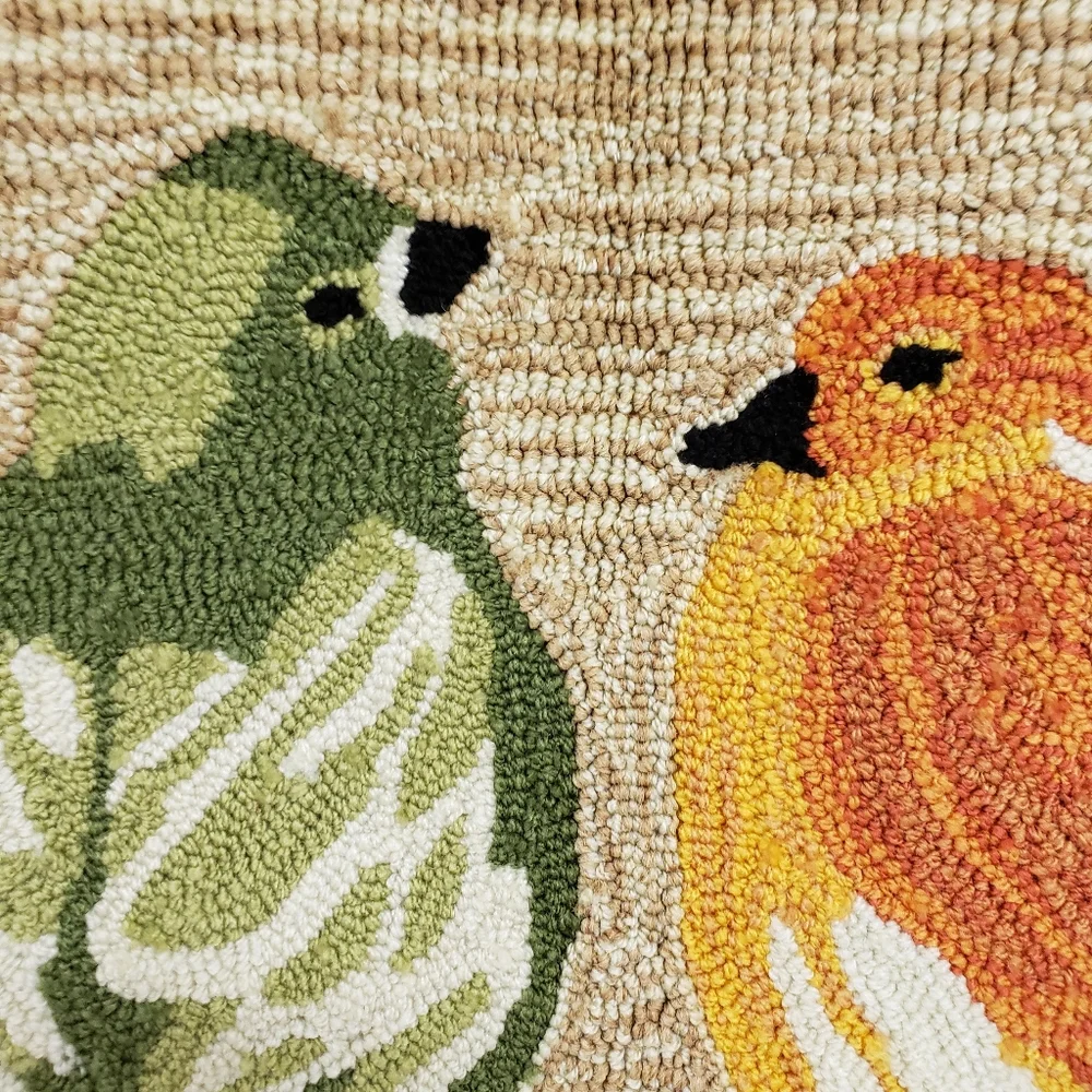 Pottery Barn Liora Manne birds Indoor/Outdoor Door Mat